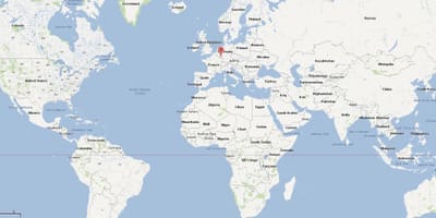 Расположение Люксембурга на карте мира